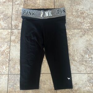 Women’s PINK yoga capris